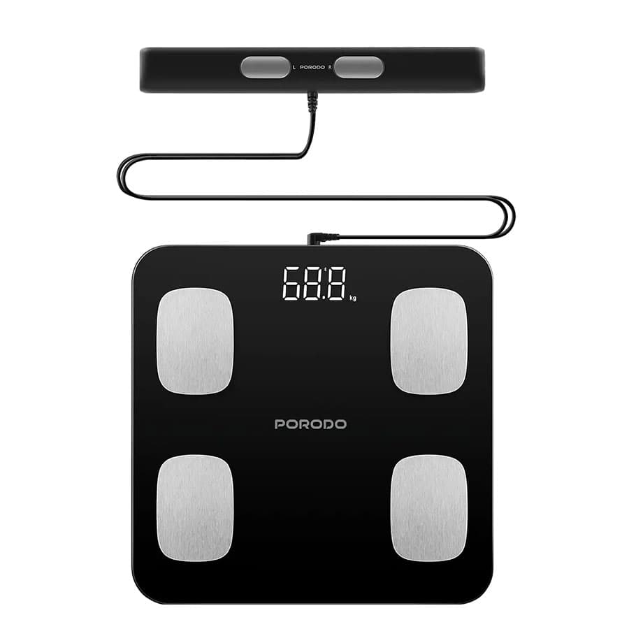 ترازو هوشمند آنالیز بدن پرودو Porodo Precise Analysis Smart Scale PDLFST089