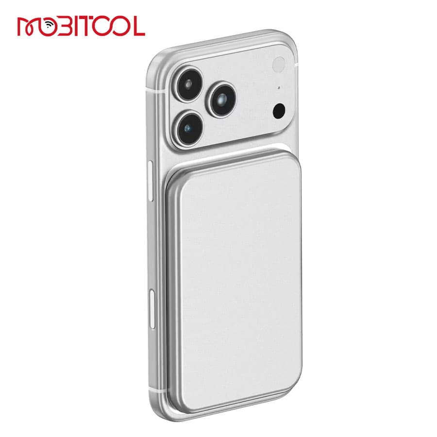 پاوربانک مگ سیف بسیار نازک گرین لاین Green Lion Ultra Slim Mag 4000mAh Power Bank — تصویر ۳
