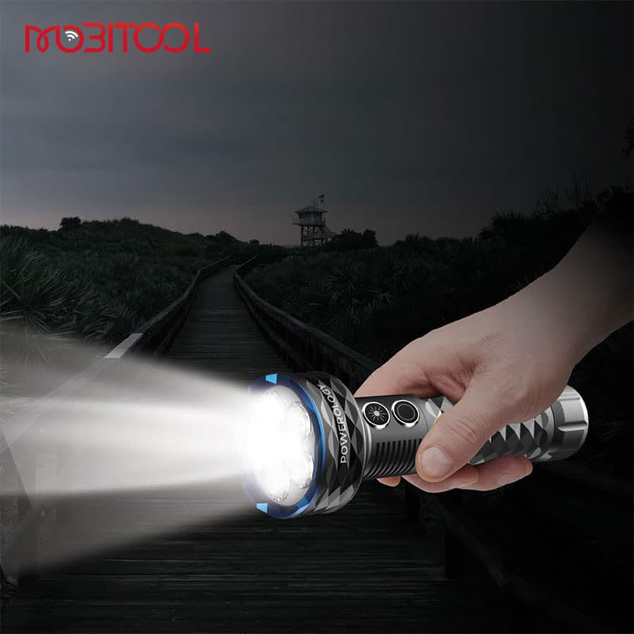چراغ قوه لیزر دار پاورولوژی Powerology Lumos 4000mAh Work Light with Laser — تصویر ۷