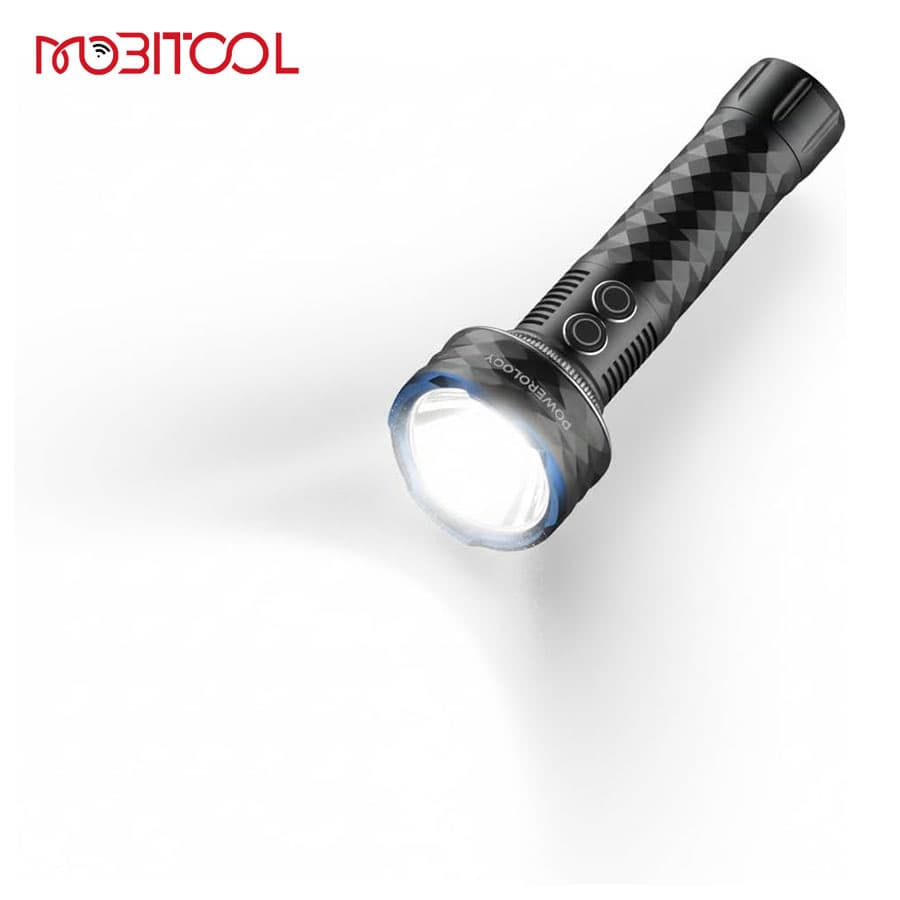 چراغ قوه لیزر دار پاورولوژی Powerology Lumos 4000mAh Work Light with Laser — تصویر ۳