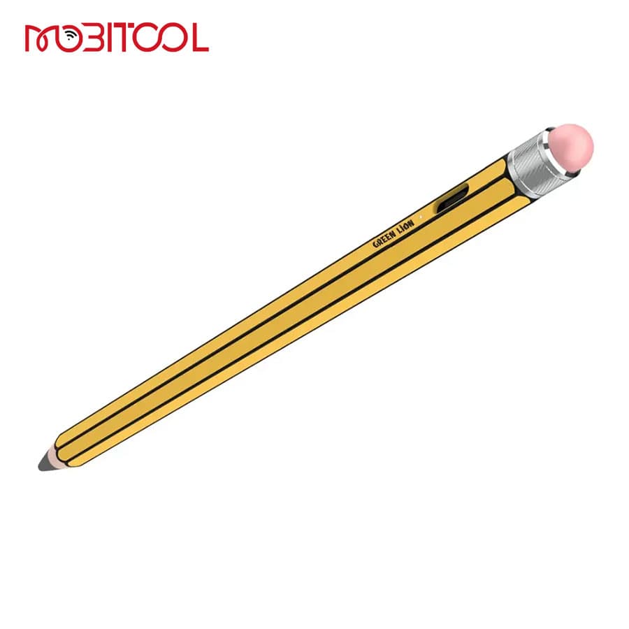 قلم لمسی دوکاره گرین لاین Green Lion Vintage 2 in 1 Stylus Pencil — تصویر ۳