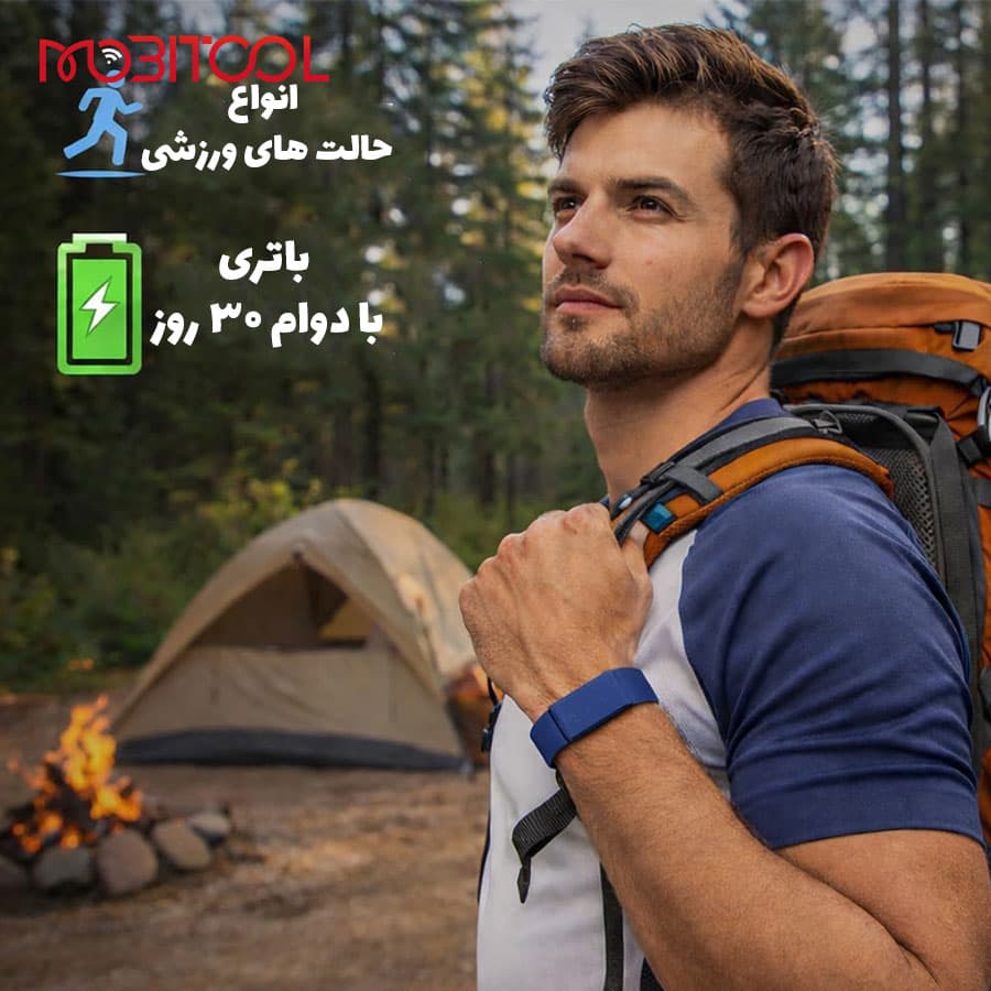دستبند هوشمند ورزشی پرودو Porodo Trackfit Smart Fitness Band PDSB1062 — تصویر ۷