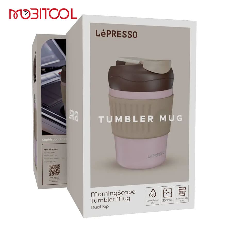 ماگ دو حالته 350 میلی لیتر لپرسو Lepresso Morningscape Tumbler Mug Dual Sip — تصویر ۷