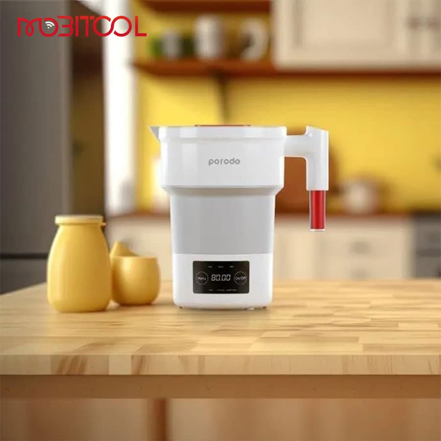 کتری برقی تاشو پرودو Porodo Portable Folding Electric Kettle PDKTLD850W — تصویر ۹