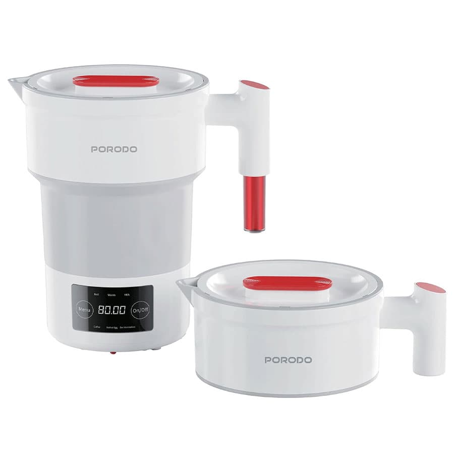 کتری برقی تاشو پرودو Porodo Portable Folding Electric Kettle PDKTLD850W