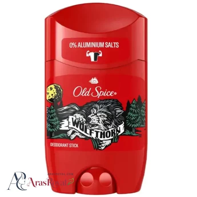 مام صابونی اولد اسپایس Old Spice مدل Wolfthorn حجم 50 میل — تصویر ۸