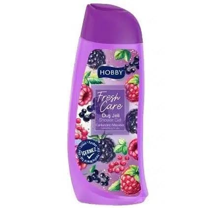 شامپو بدن هوبی Hobby مدل Fresh Care حاوی عصاره شاه توت و تمشک — تصویر ۲