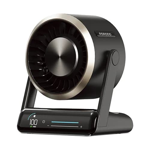 پنکه شارژی رومیزی پرودو Porodo Chillo Core Desktop Fan PDLFSTZH37 — تصویر ۸