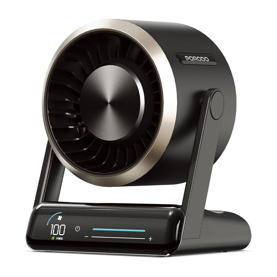 پنکه شارژی رومیزی پرودو Porodo Chillo Core Desktop Fan PDLFSTZH37