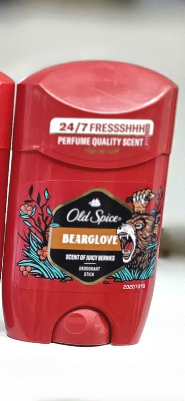 مام صابونی اولد اسپایس Old Spice مدل Bearglove حجم 50 میل