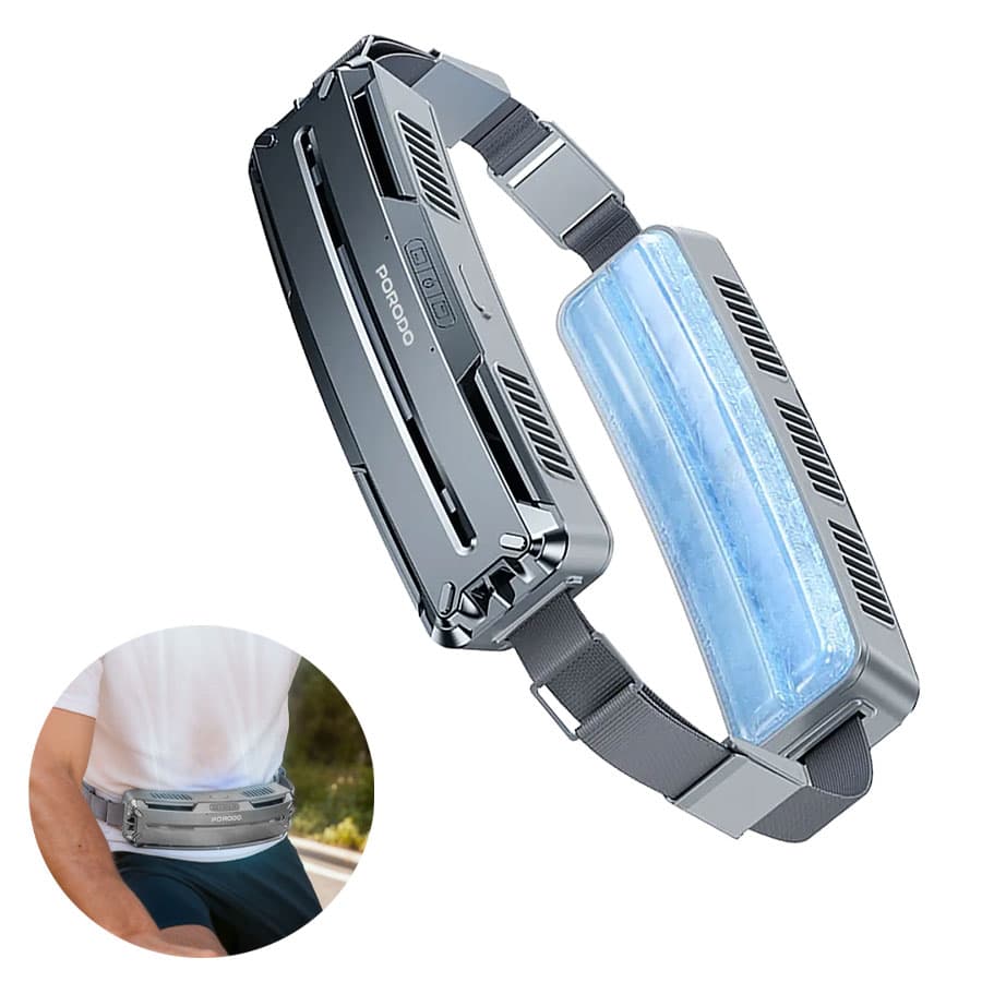 پنکه خنک کننده کمری پرودو Porodo Chillo Frost Ice Cooling Waist Fan PDLFSTWTF79