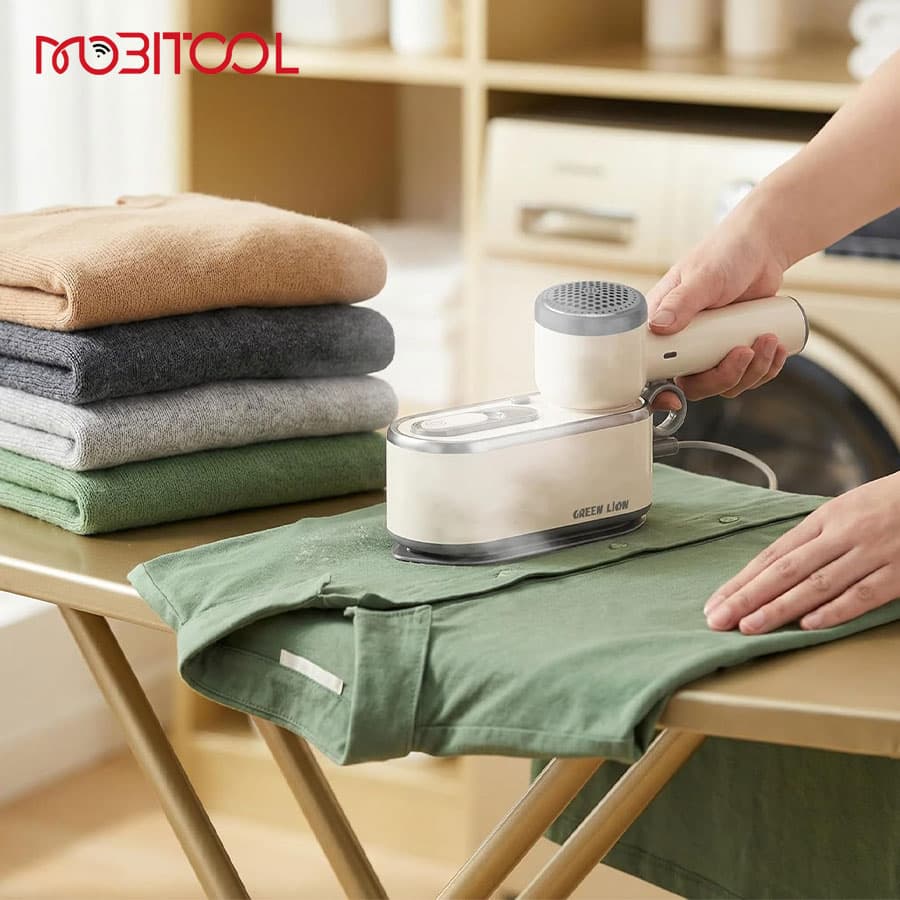 اتو بخار و پرزگیر گرین لاین Green Lion 3 IN 1 Steamer Dry Iron, Steamer, Lint Remover — تصویر ۶