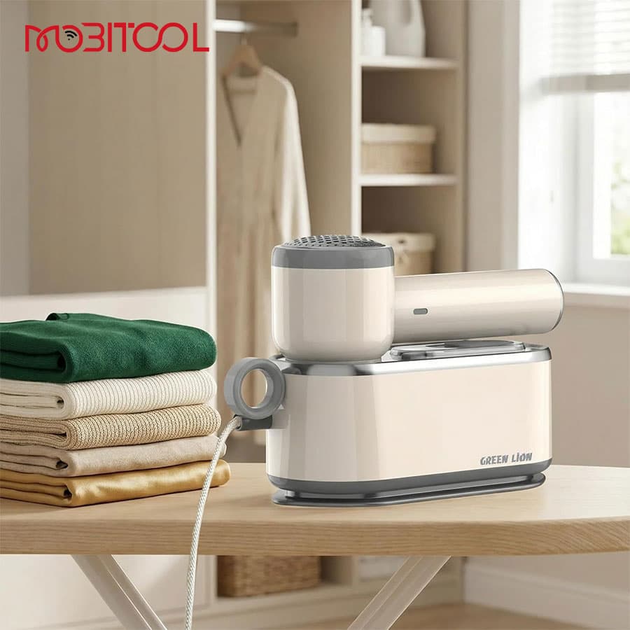 اتو بخار و پرزگیر گرین لاین Green Lion 3 IN 1 Steamer Dry Iron, Steamer, Lint Remover — تصویر ۸