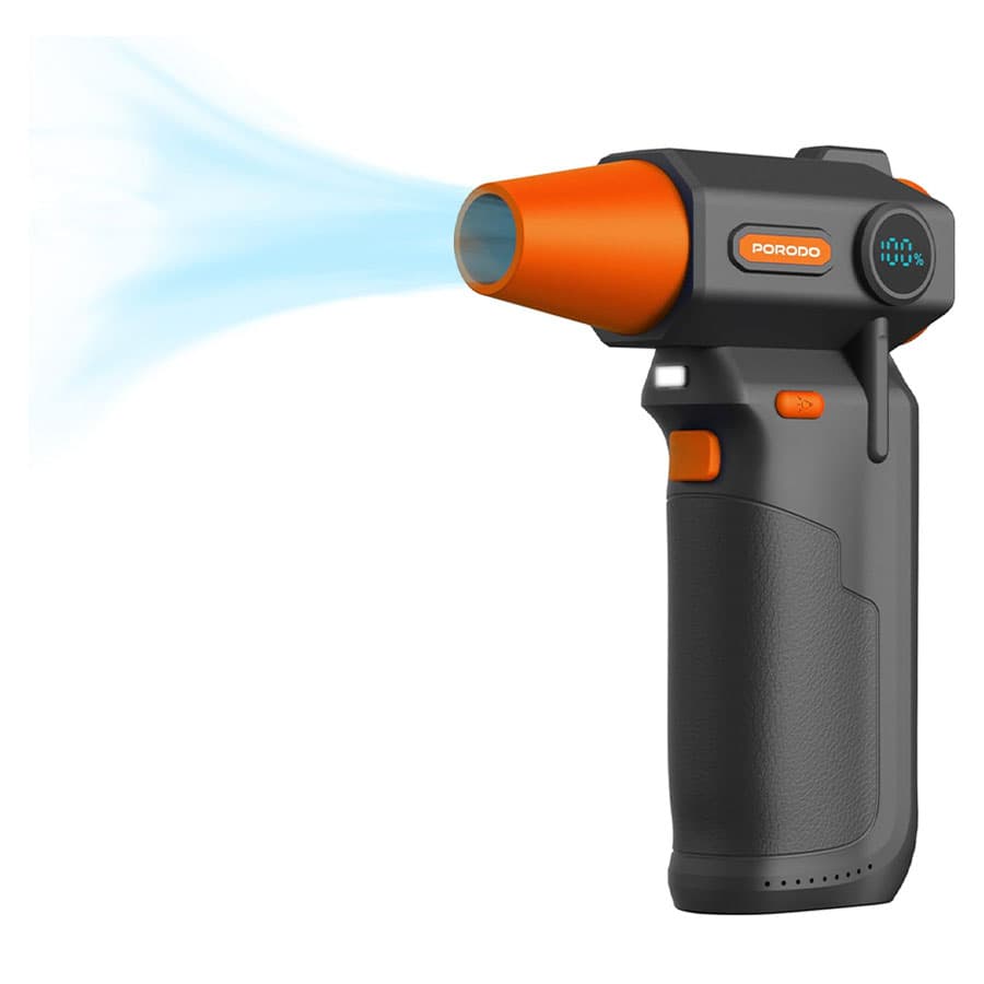 جت فن شارژی توربو پرودو Porodo Cordless Turbo Air Duster PDTBYMG826