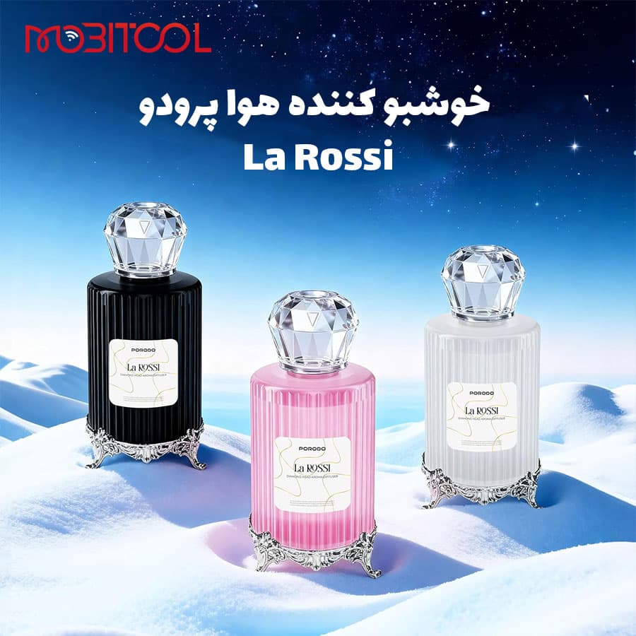 خوشبو کننده هوا پرودو Porodo La Rossi Diamond Head Aroma Diffuser — تصویر ۵