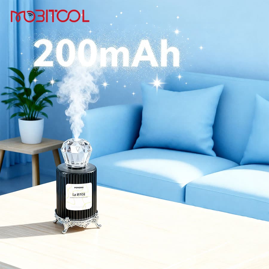 خوشبو کننده هوا پرودو Porodo La Rossi Diamond Head Aroma Diffuser — تصویر ۷