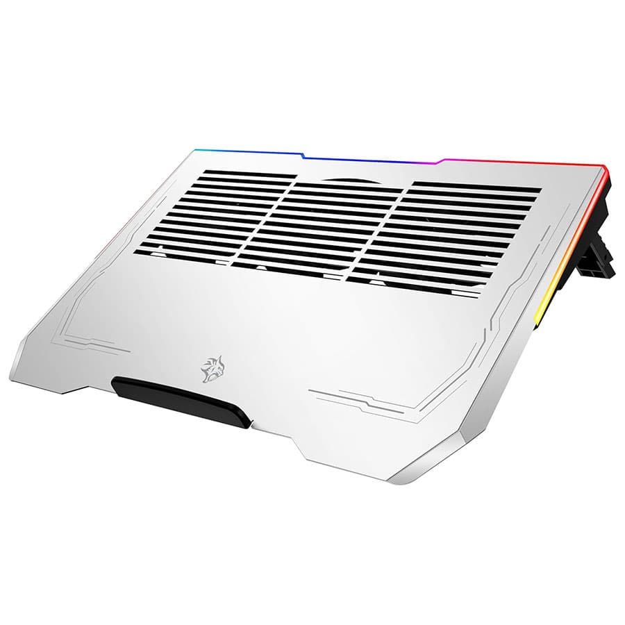 کول پد و استند لپ تاپ پرودو Porodo Gaming PDX117 Aluminum Multi-Fan Cooling Pad