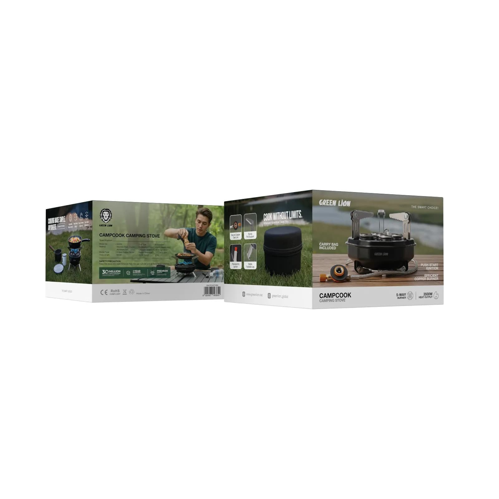 اجاق گاز کمپینگ گرین لاین Green Lion Campcook Camping Stove — تصویر ۱۰
