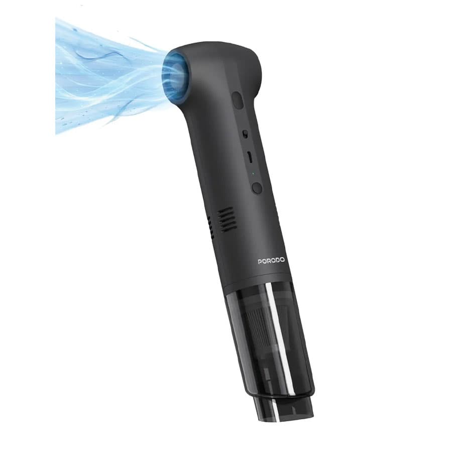 جارو شارژی و جت فن پرودو Porodo Tornado Dual Car Vaccum Cleaner & Blower