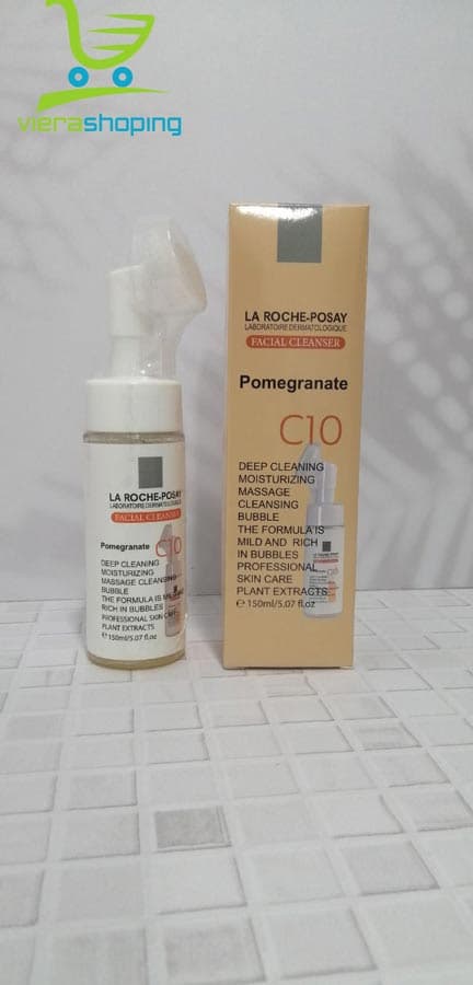 فوم شستشوی صورت براش دار لاروش پوزای C10 — تصویر ۵