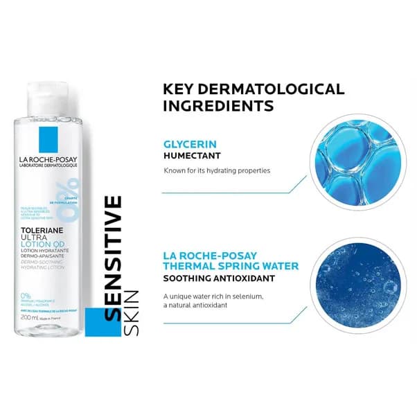 لوسیون تسکین دهنده مدل تولریان اولترا لاروش پوزای LA ROCHE POSAY — تصویر ۶