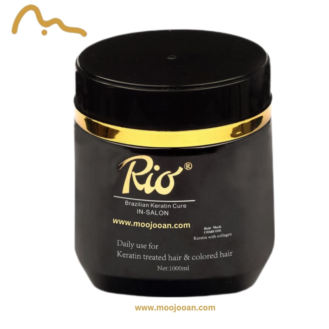 ماسک مو بدون سولفات مشکی ریو RIO