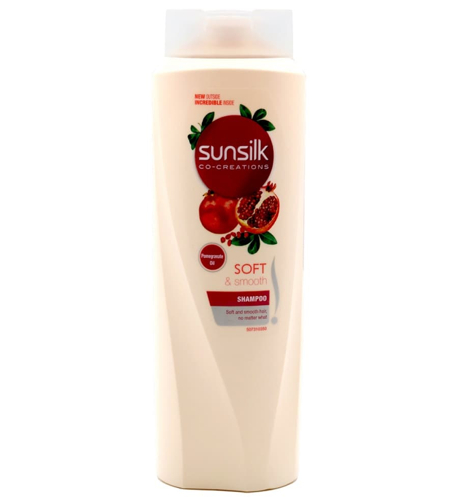 شامپو مناسب موهای خشک حاوی روغن هسته انار 600میل سان سیلک Sunsilk Shampoo For Dry Hair