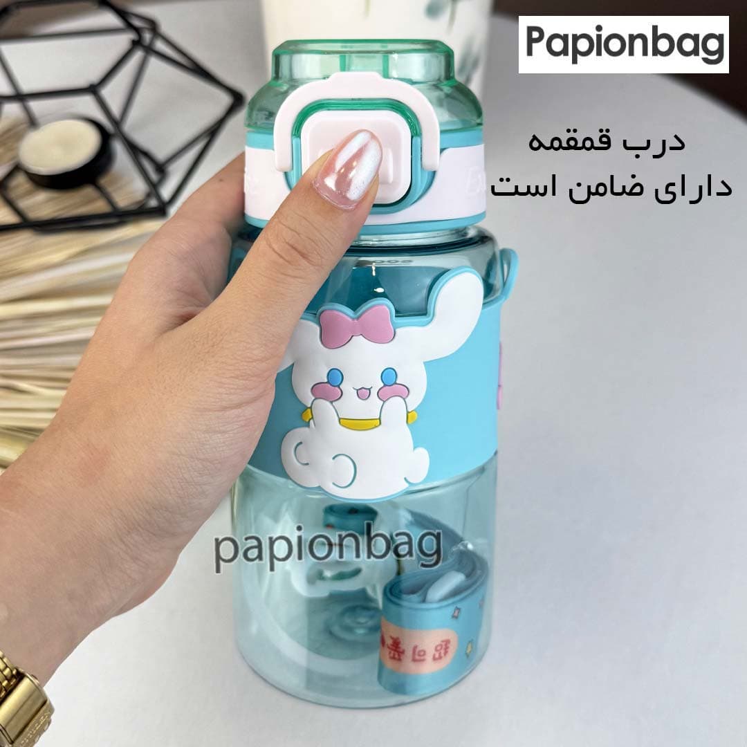 ست کیف مدرسه فانتزی ،جامدادی و قمقمه آبی — تصویر ۸
