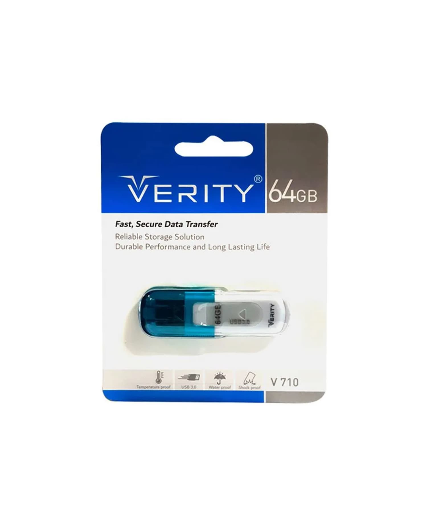 فلش مموری وریتی V710 USB3.0 ظرفیت 64 گیگابایت — تصویر ۳