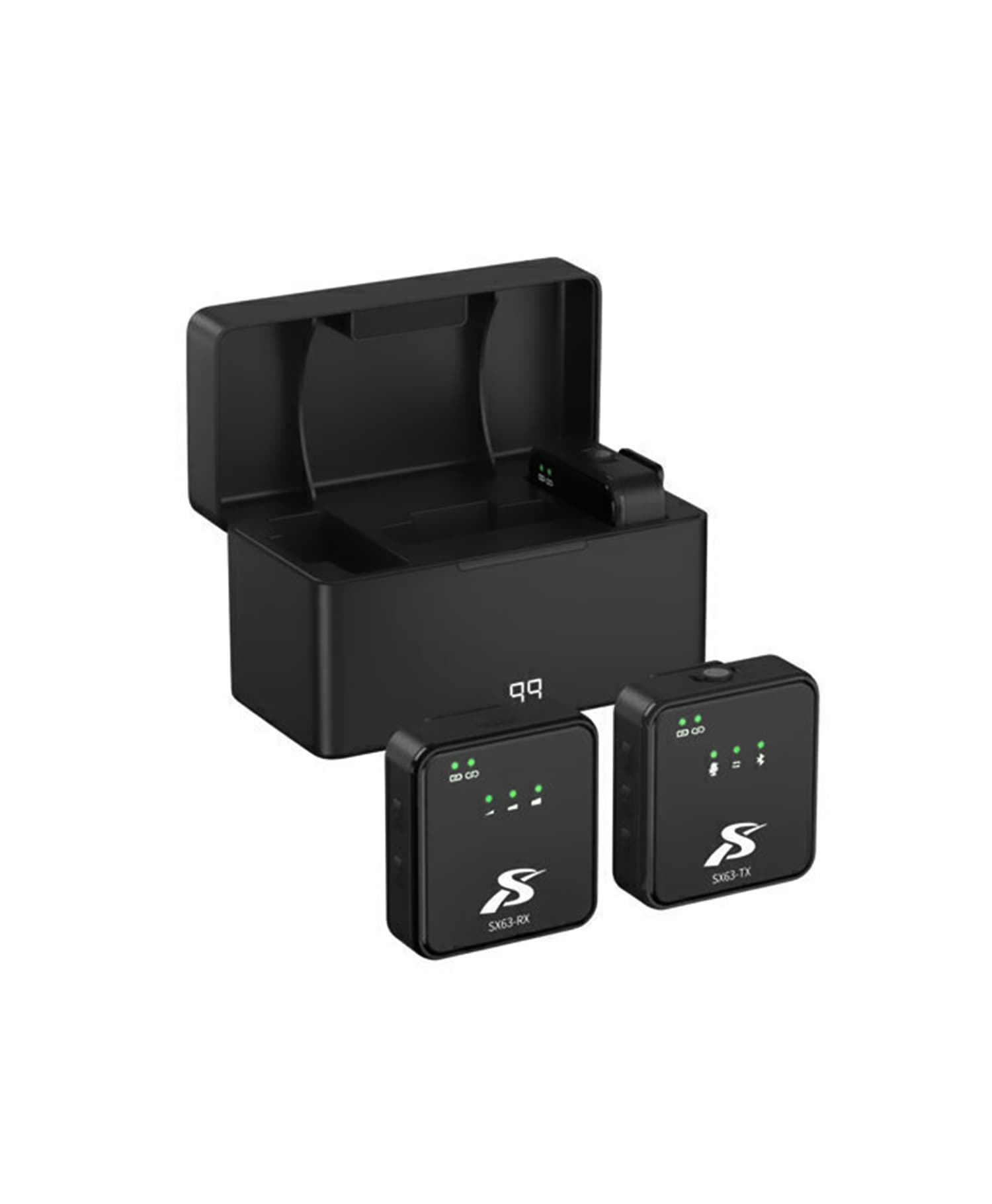 میکروفون بی سیم Type-C + Lightning مدل SX63 — تصویر ۷