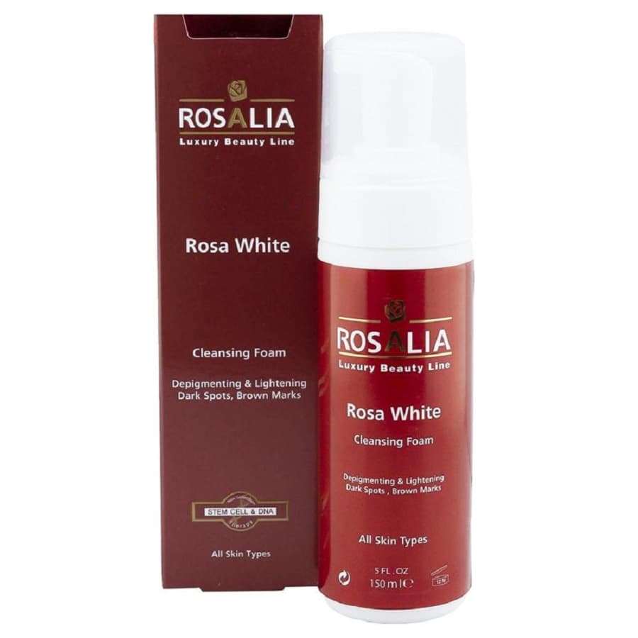 فوم شستشوی روشن کننده رزالیا Rosa white cleansing foam