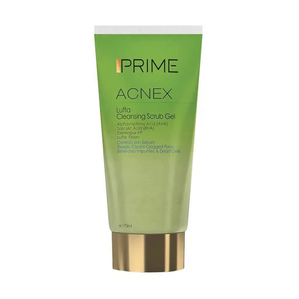 ژل پاک کننده اسکراب لوفا پریم ۱۷۵ میلی‌لیتر | Prime Loofah Scrub Cleansing Gel ۱۷۵ ml — تصویر ۳