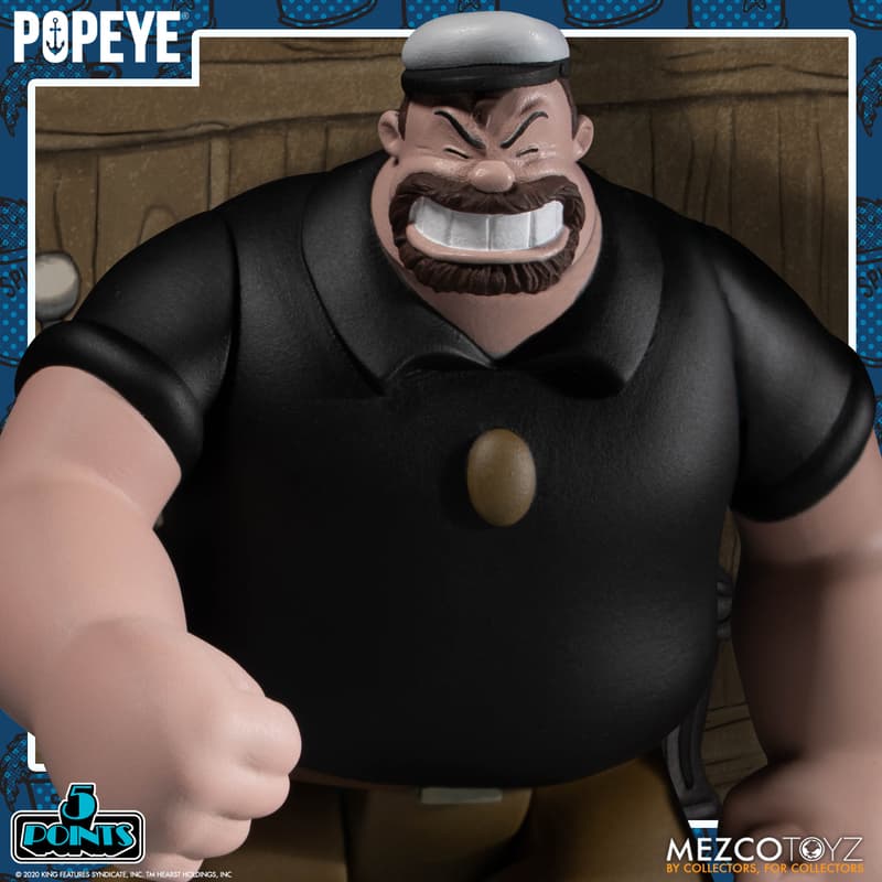 فیگور ملوان زبل Popeye مجموعه 4 عددی غیراصل — تصویر ۵