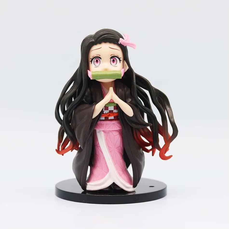 فیگور نزوکو کامادو Nezuko Kamado سری شیطان کش Demon Slayer مجموعه 6 عددی — تصویر ۵