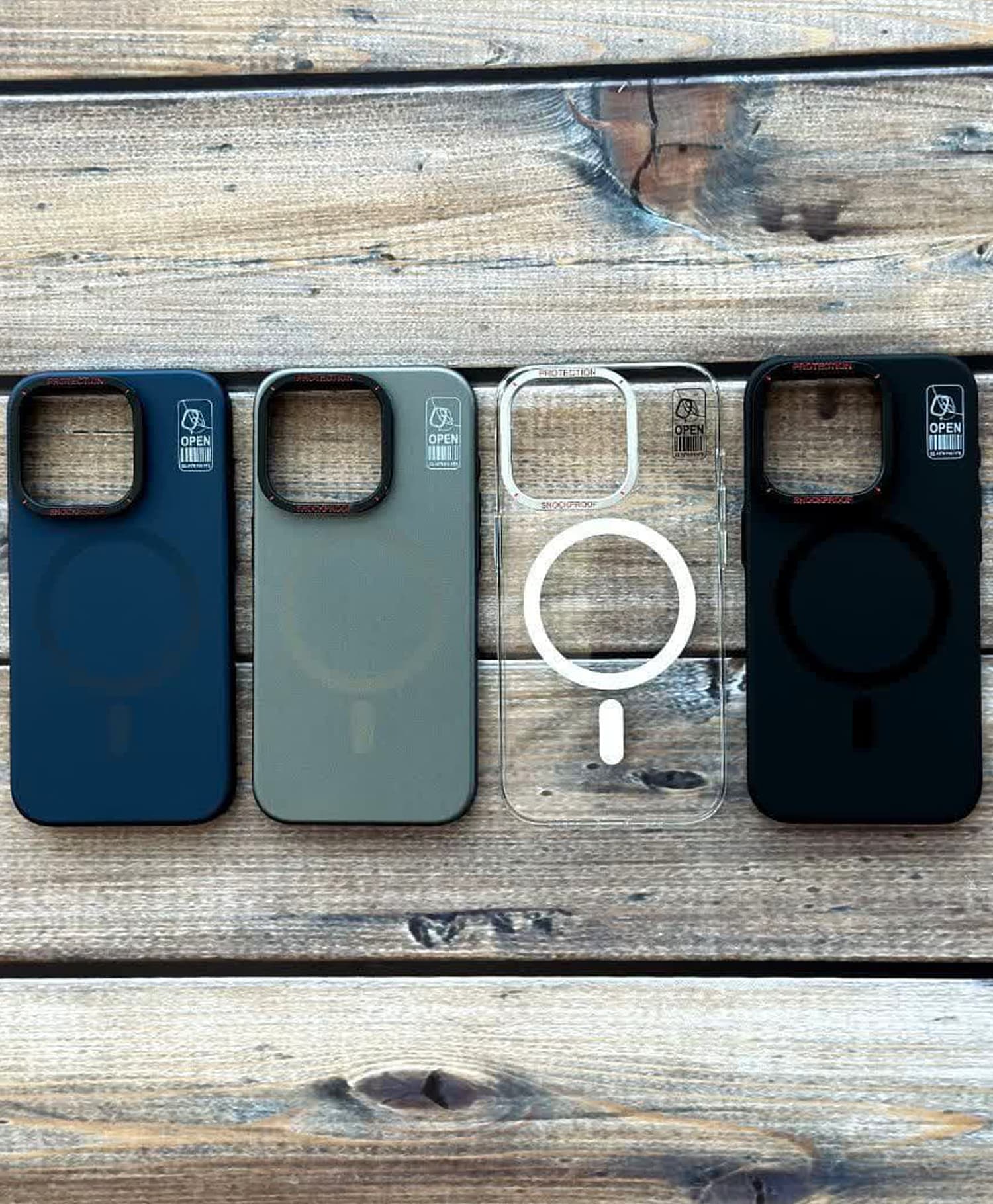 قاب مجیک ماسک Open مگ سیف دار گوشی موبایل Iphone 15 Pro Max — تصویر ۳