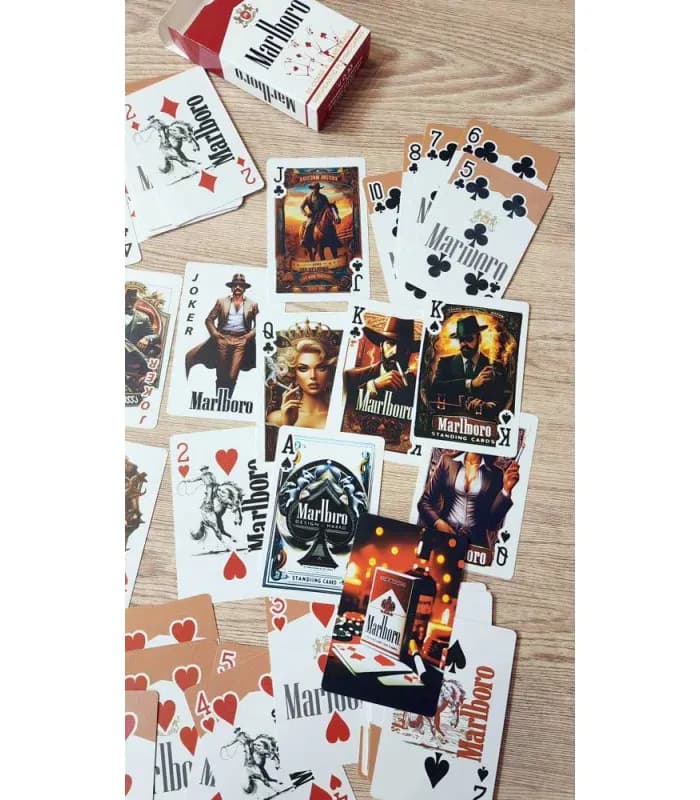 کارت بازی مارلبرو Playing Card Marlboro — تصویر ۷