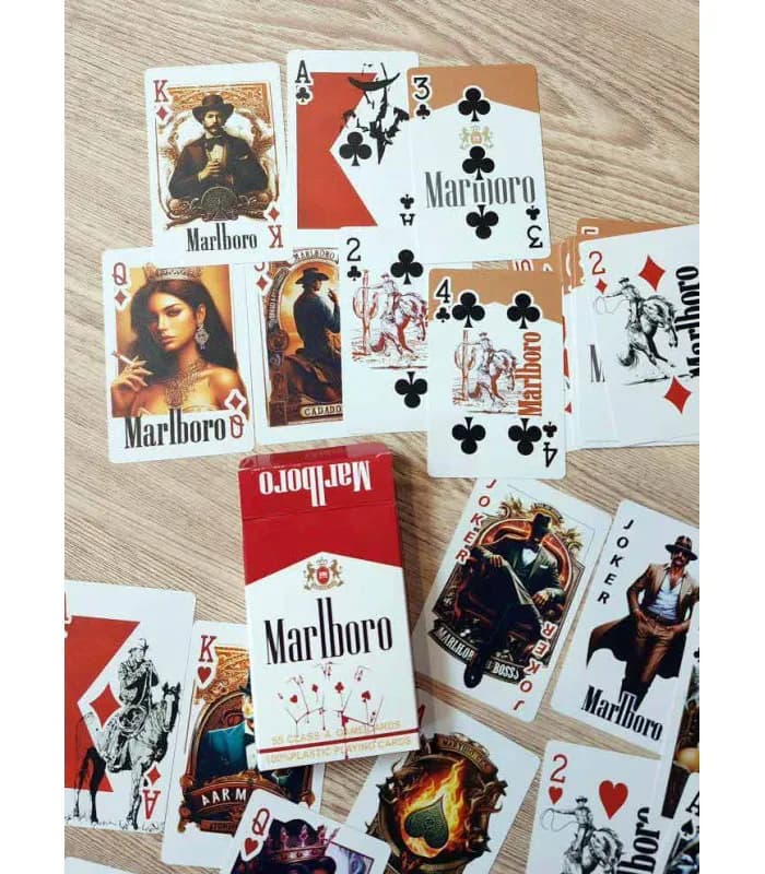 کارت بازی مارلبرو Playing Card Marlboro — تصویر ۸