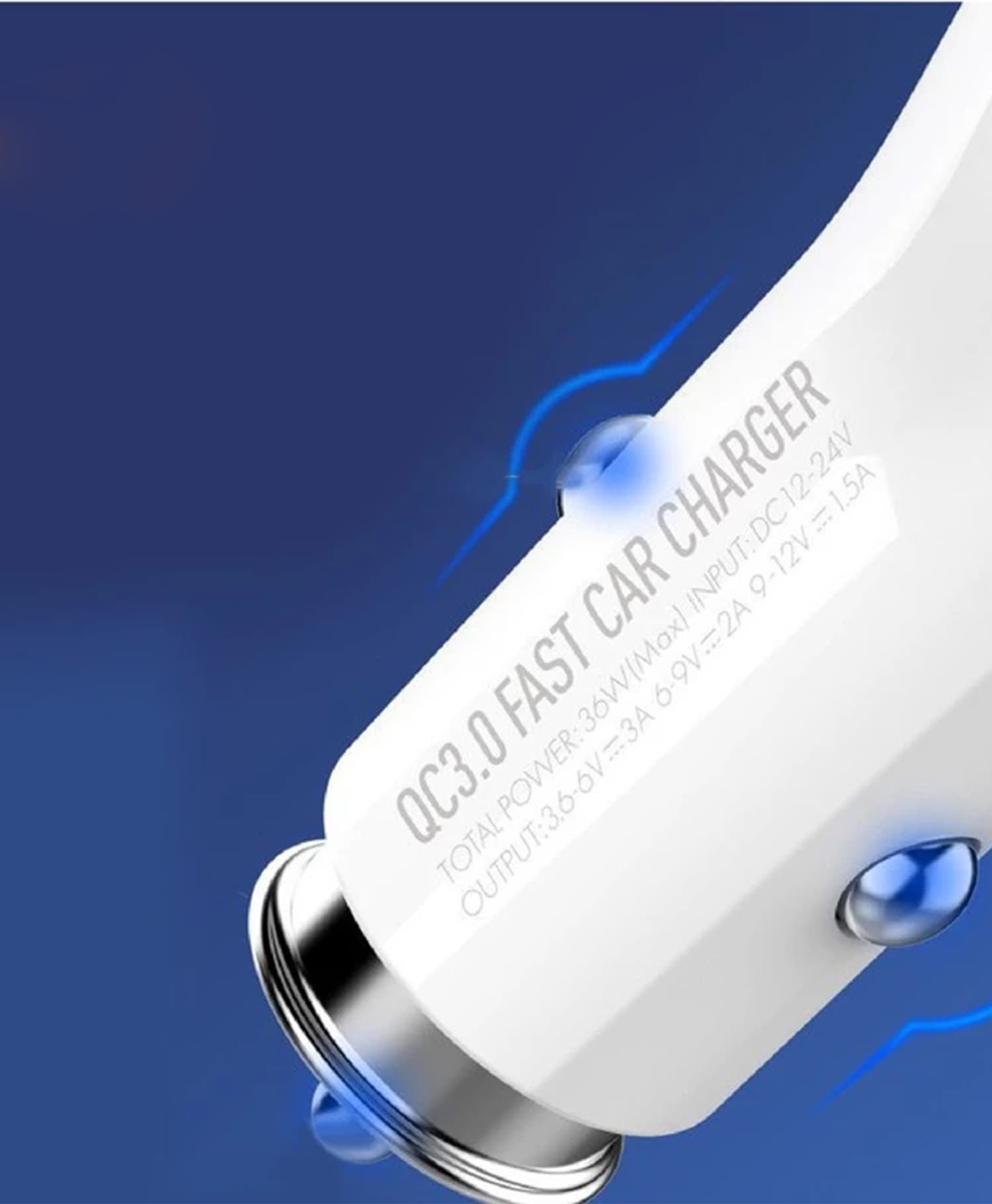 شارژر فندکی الدینیو C511Q با کابل Type-C — تصویر ۷