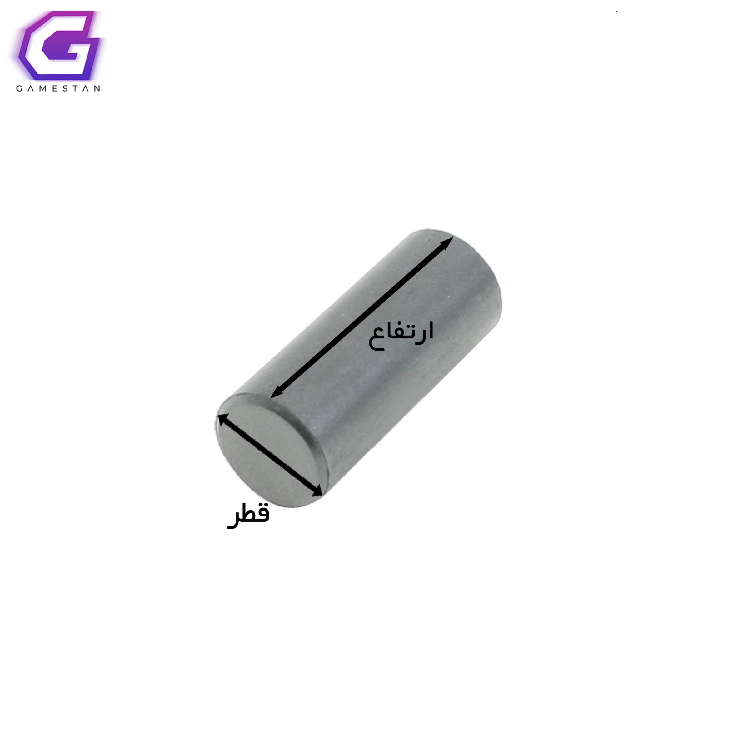 نویزگیر کابل مدل میلهای با هسته فریت به ابعاد 35×10 میلیمتر (Ferrite Rod Bar) — تصویر ۵