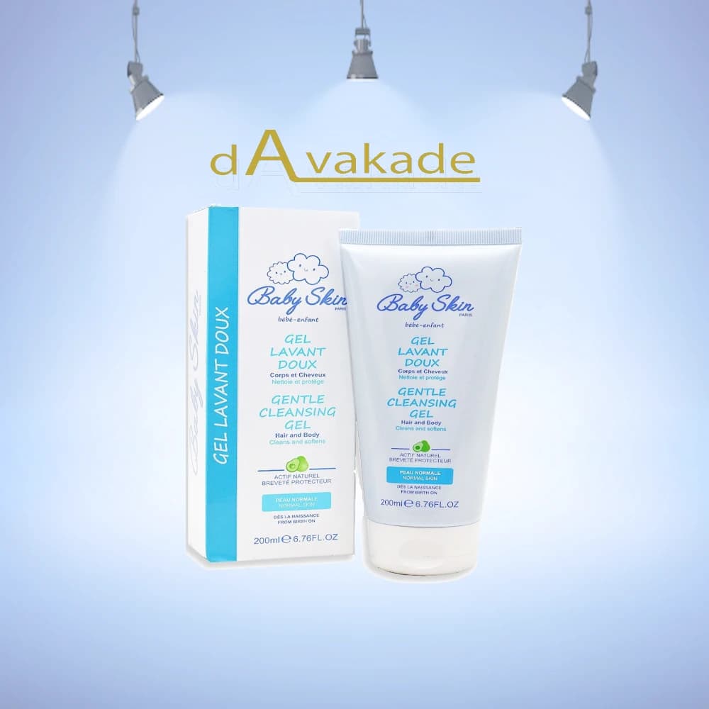 ژل شستشوی سر و بدن کودک بیبی اسکین BABY SKIN — تصویر ۲