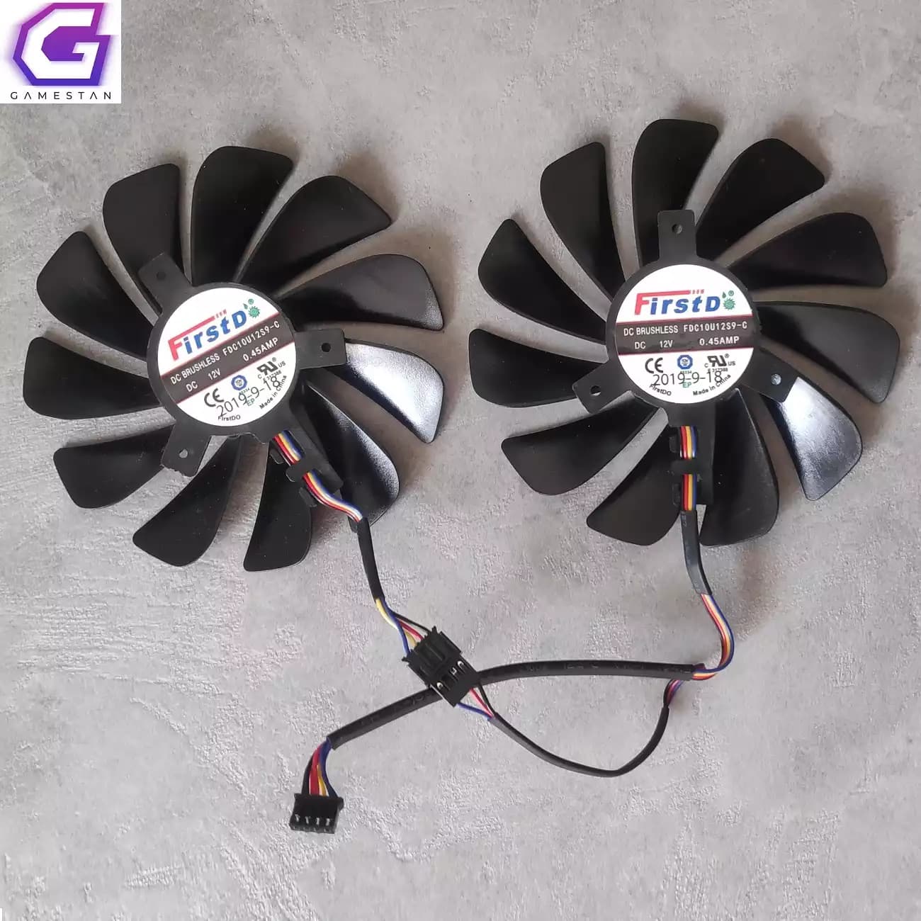 فن کارت گرافیک ایکس اف ایکس XFX RX580/5600/5700 (یک عدد فن گرید A) — تصویر ۴
