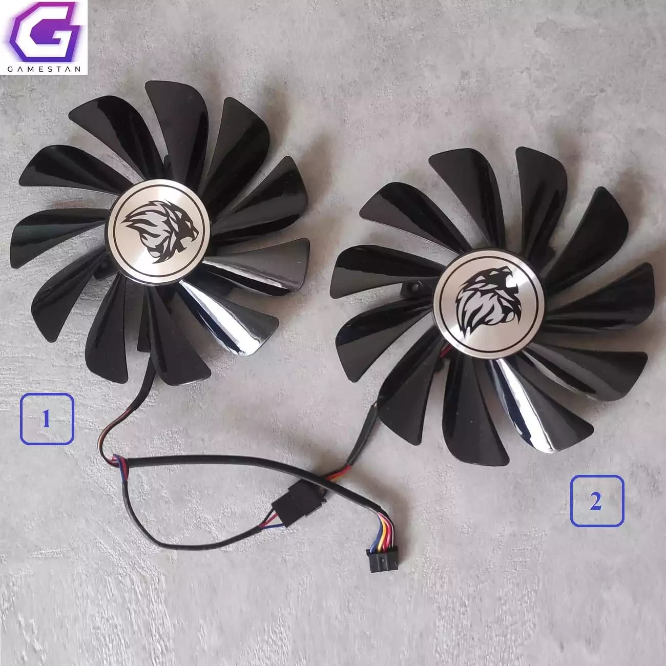 فن کارت گرافیک ایکس اف ایکس XFX RX580/5600/5700 (یک عدد فن گرید A) — تصویر ۳