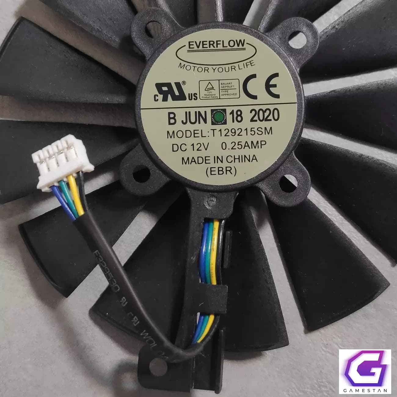 فن کارت گرافیک ایسوس ASUS GTX1050/1060/1070/1080 (یک عدد فن اصلی) — تصویر ۷