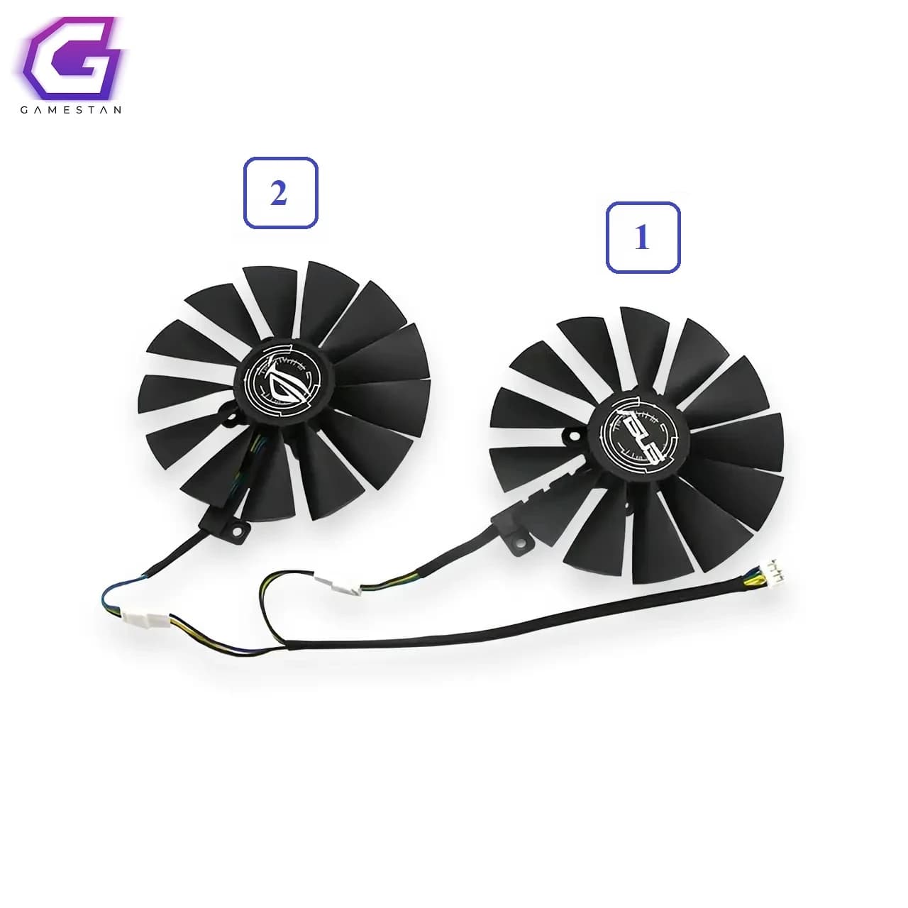 فن کارت گرافیک ایسوس ASUS GTX1050/1060/1070/1080 (یک عدد فن اصلی) — تصویر ۳