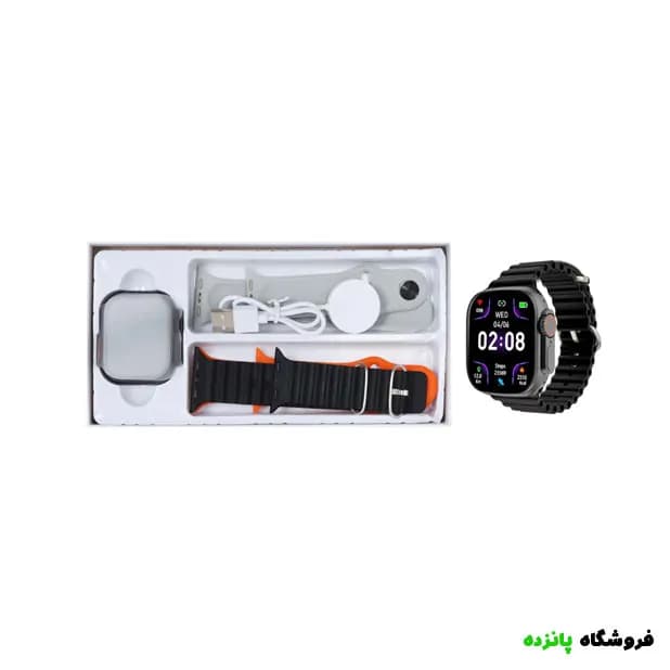 پک ساعت هوشمند KEQIWEAR مدل KW23 ULTRA 3 – مشکی — تصویر ۱۲