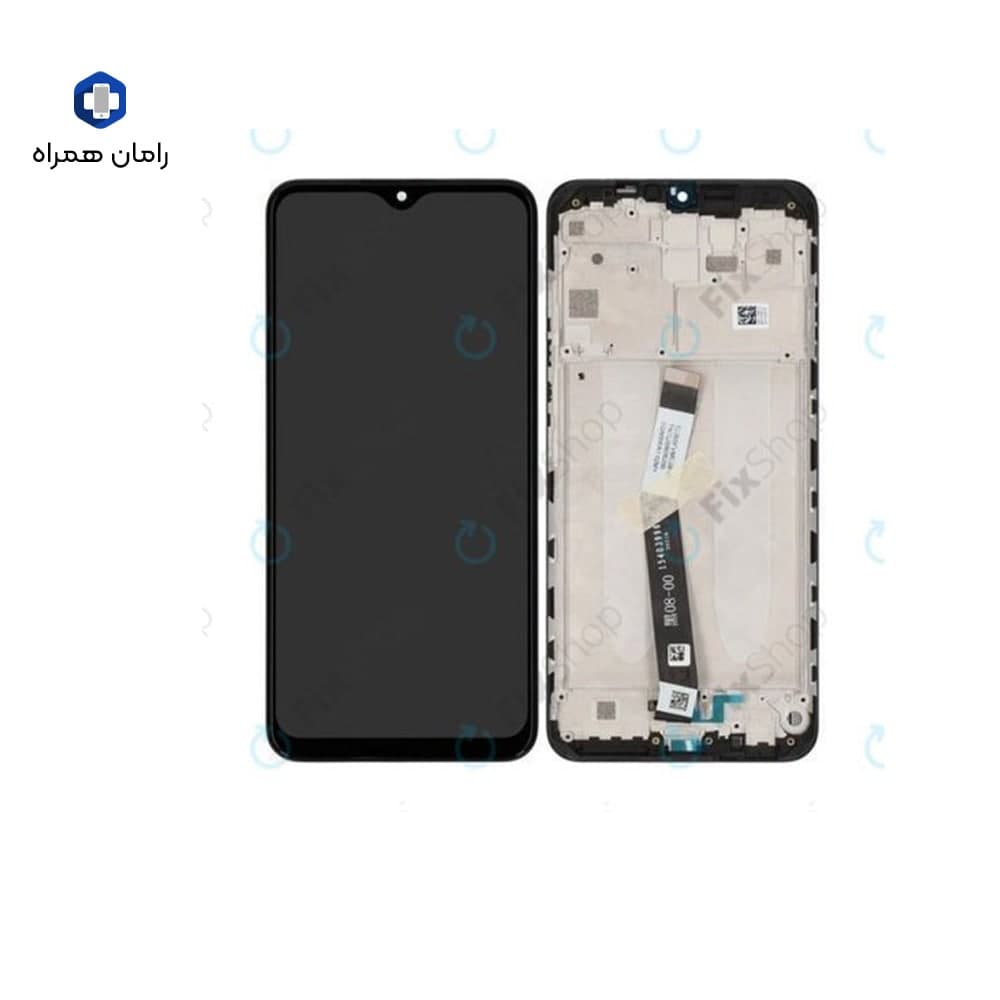 ال سی دی شیائومی بافرم شرکتی LCD XIAOMI REDMI9 BLACK