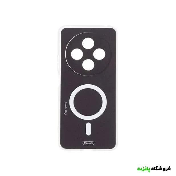 قاب مگ سیف شیائومی Redmi 14C محافظ لنزدار طرح Colorful Magic – مشکی