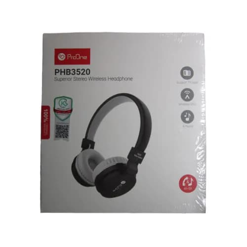 هدفون بلوتوثی ProOne مدل PHB3520 – مشکی