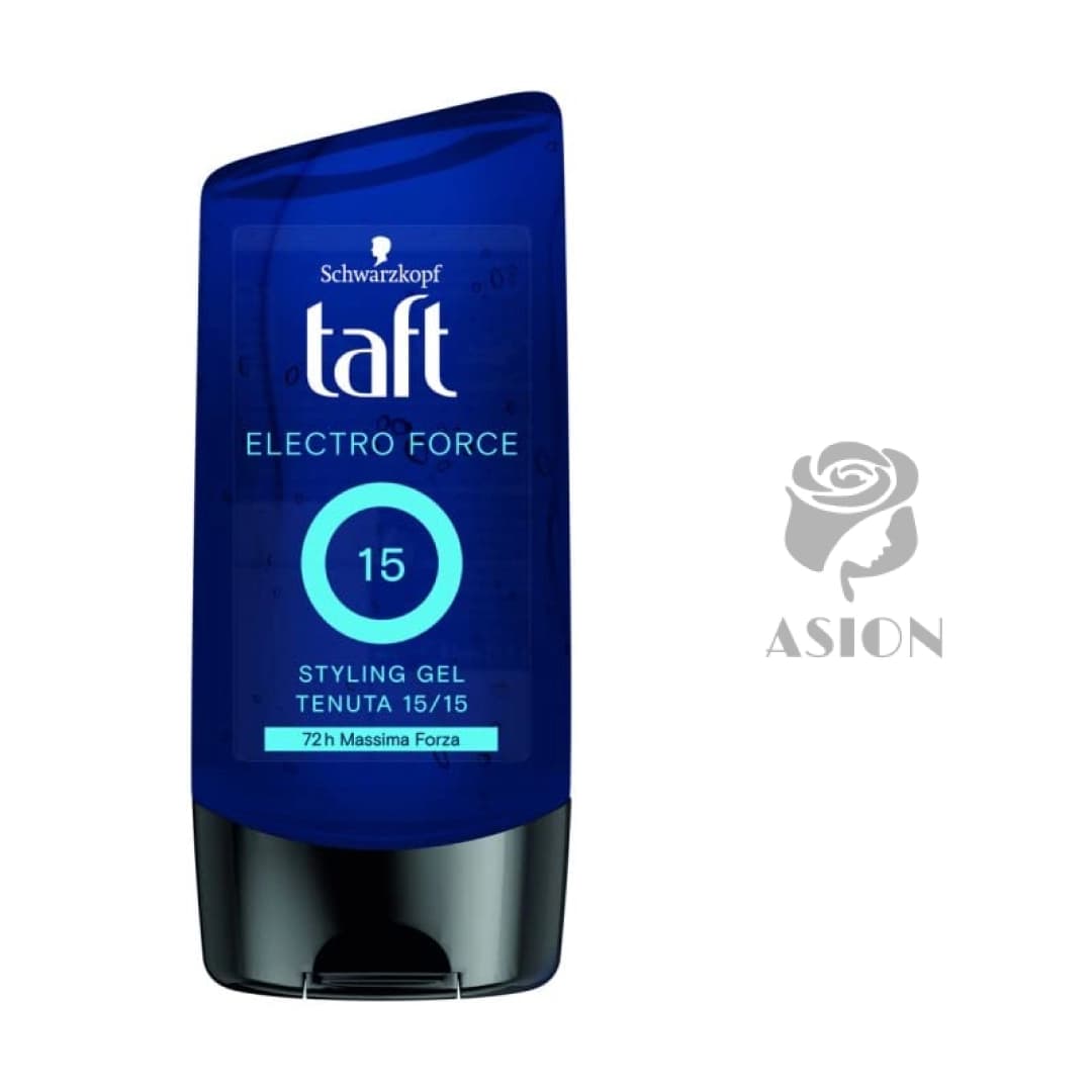 ژل مو تافت مدل electro force 15 حجم 150 میلی لیتر
