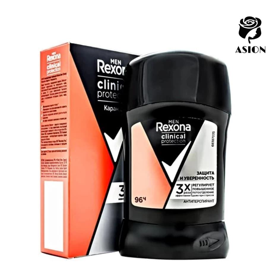 استیک صابونی کلینیکال رکسونا مردانه 4674 — تصویر ۳